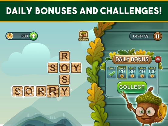 Word Nut Crossword Puzzle Game screenshot 3