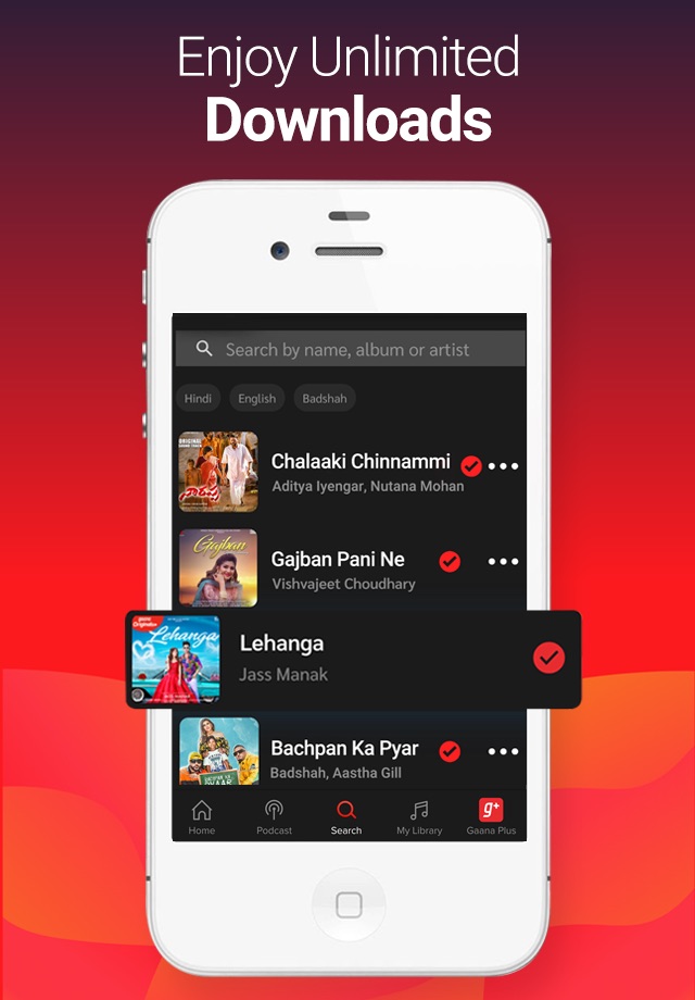 Gaana Music - Songs & Podcasts screenshot 4