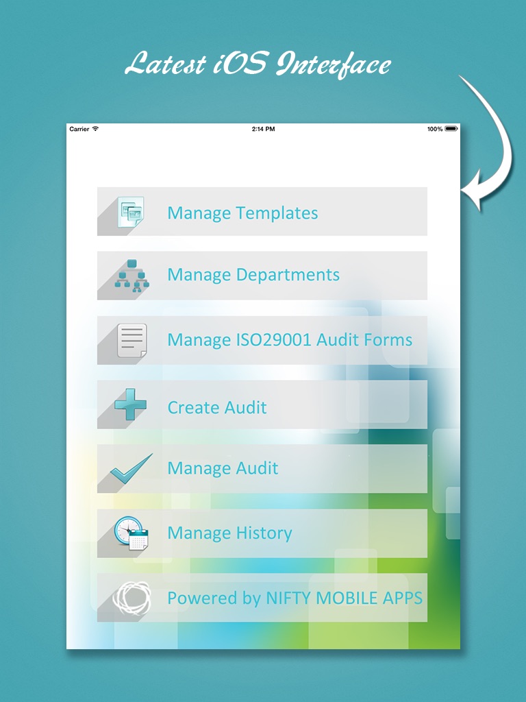 Nifty ISO 29001 Audit screenshot 2