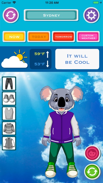 Weather & What to Wear Today screenshot-1