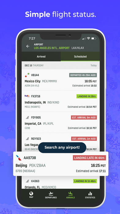 RadarBox · Live Flight Tracker Screenshot