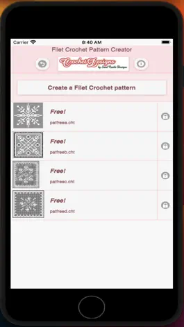 Game screenshot Filet Crochet Pattern Creator mod apk