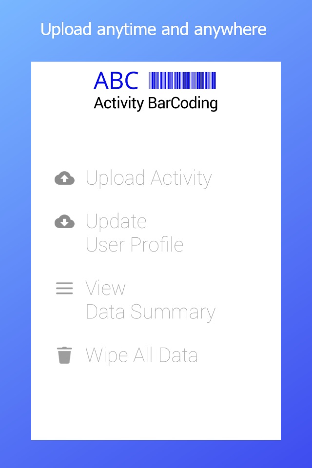 Activity Barcoding screenshot 4
