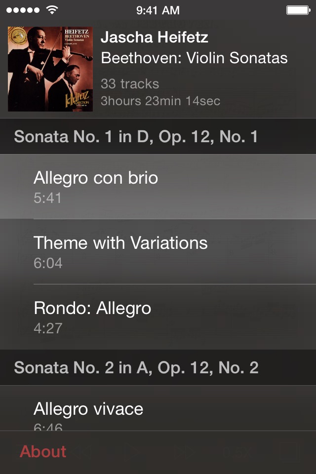 Beethoven - Violin Sonatas screenshot 3