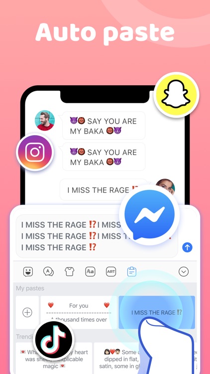 Facemoji Keyboard: Fonts&Emoji screenshot-3