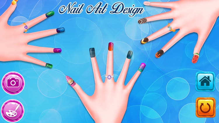 Nail Salon Girl Fashion Game screenshot-6