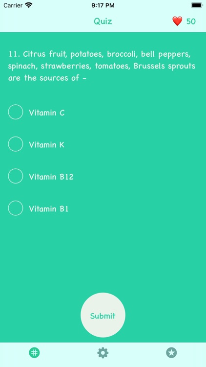 Nutrition Quiz - Health IQ screenshot-7