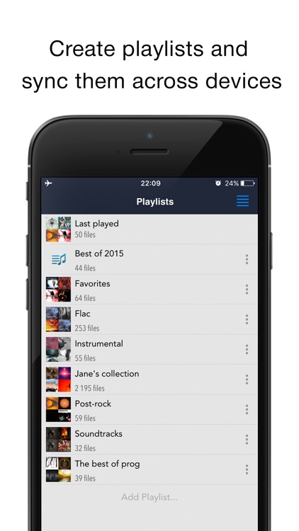CloudBeats: Cloud Music Player screenshot-4