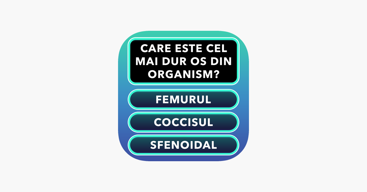 Quiz Cultura Generala! în App Store