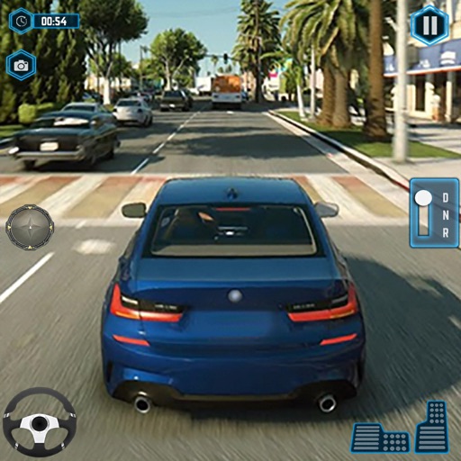Car Driving & Racing Simulator Icon