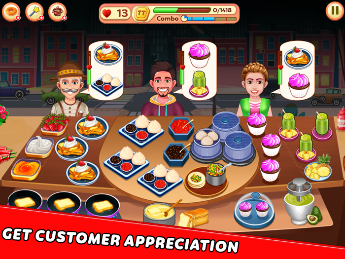 Cooking Treat Star Food Games