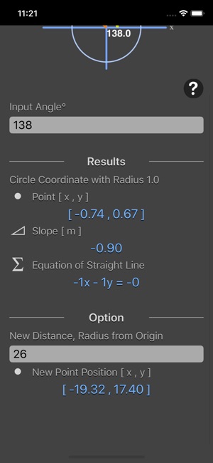 Circle Coordinate Calculator(圖4)-速報App