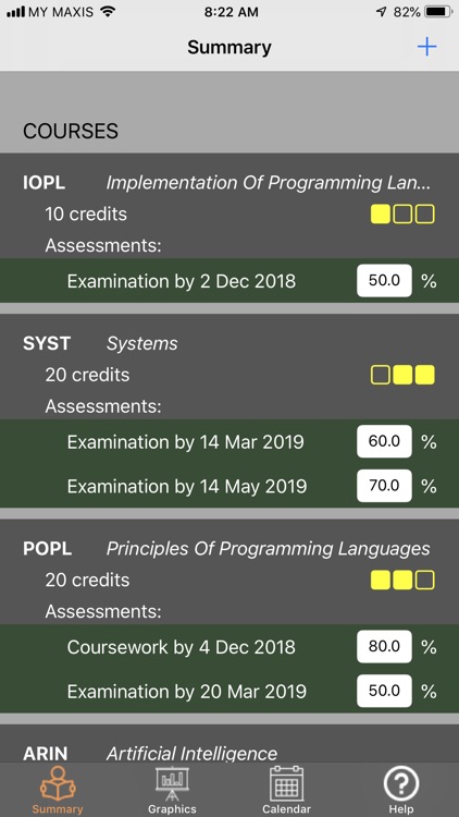 Exam Tracker