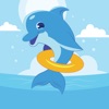 Ocean Dolphin Stickers