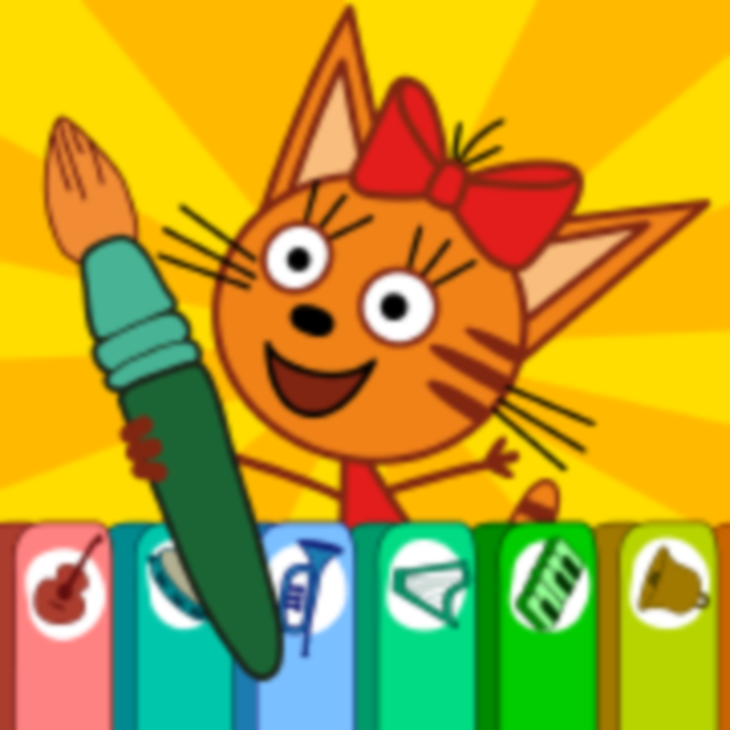 Get Kid-E-Cats Coloring Book Games for iOS, iPhone, iPad Aso Report