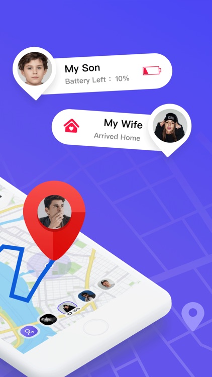 Find My Phone, Friends Tracker