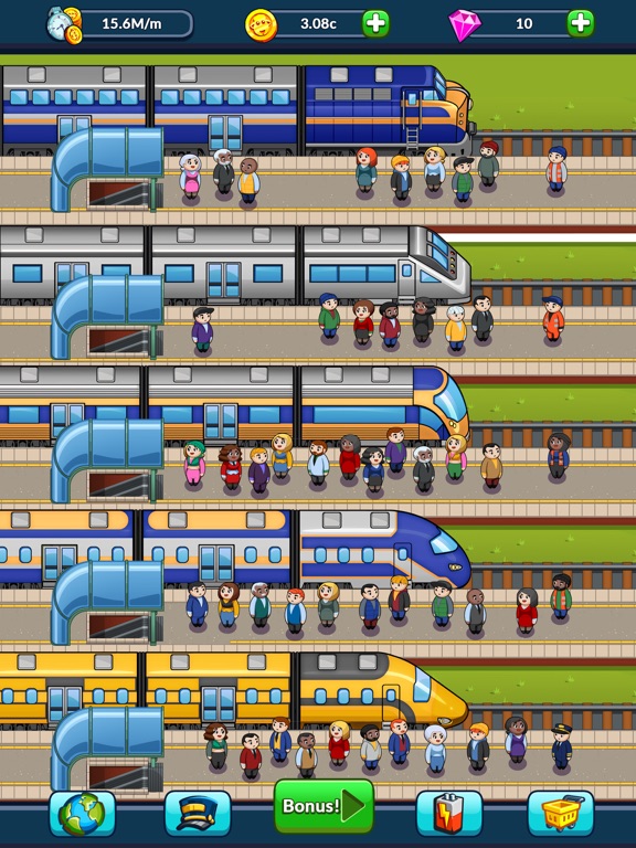 Idle Transport Trainsのおすすめ画像2