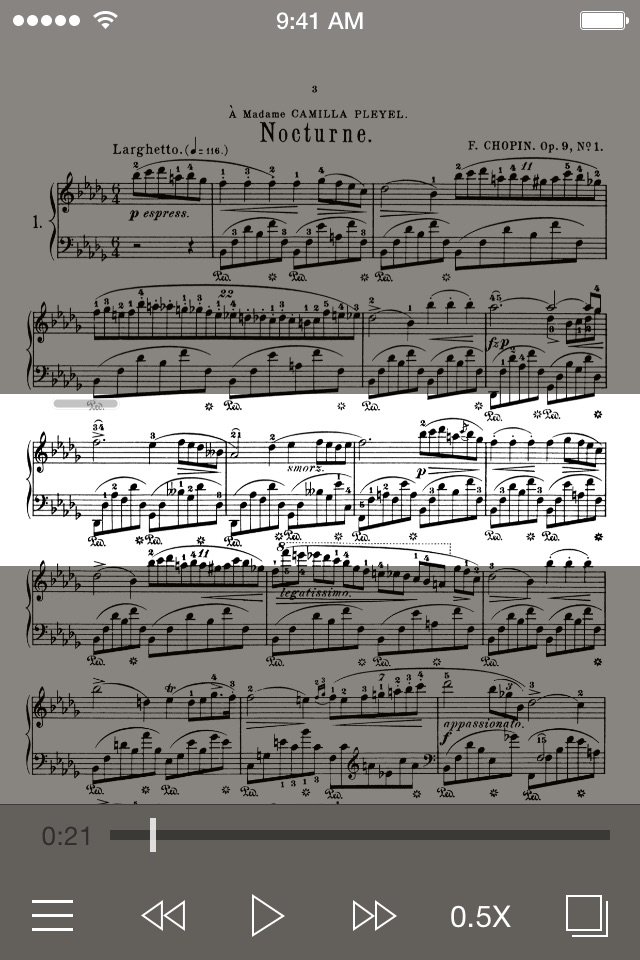 Chopin Nocturnes - SyncScore screenshot 2