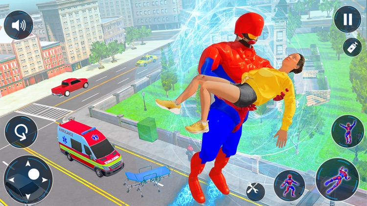 Super Hero Rescue:Spider Games