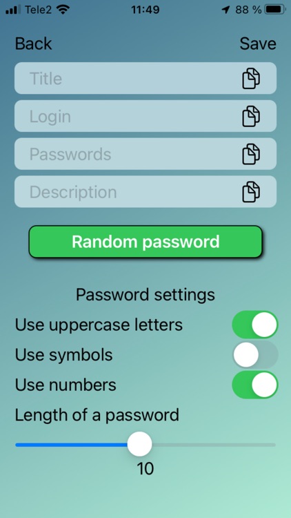 Passwords holder - manager screenshot-3