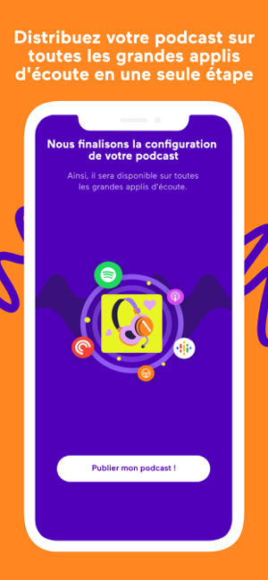 ‎Anchor : créer un podcast Capture d'écran