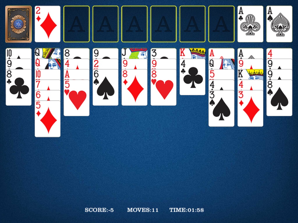 Solitaire Card Games 4 in 1 HD screenshot 4