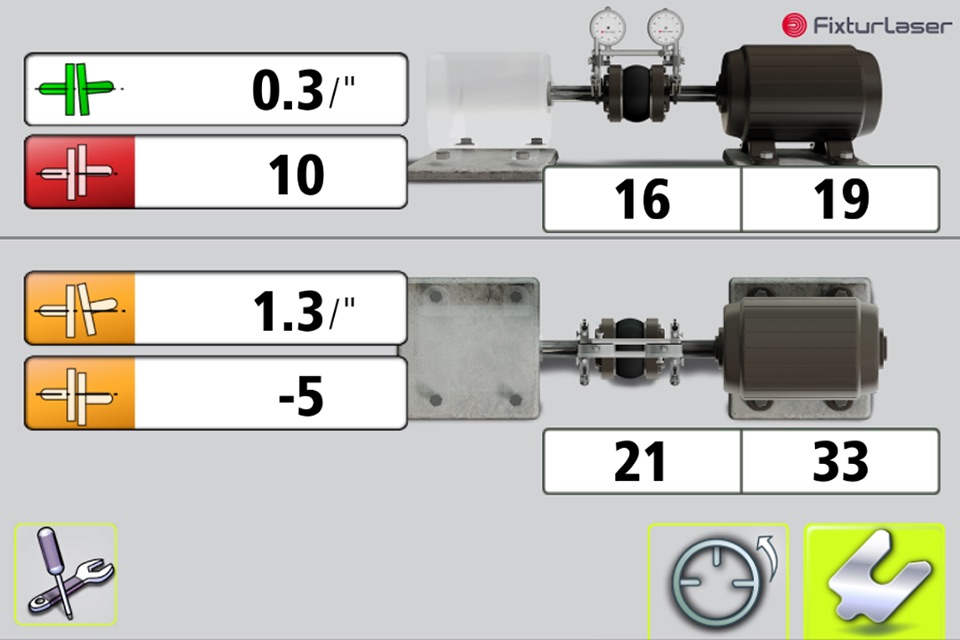 Fixturlaser Dials screenshot 3