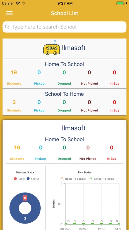 SBAS Admin Application by Rafat Zohra