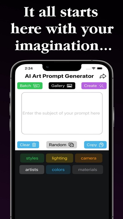 AI Prompt Art Maker Generator