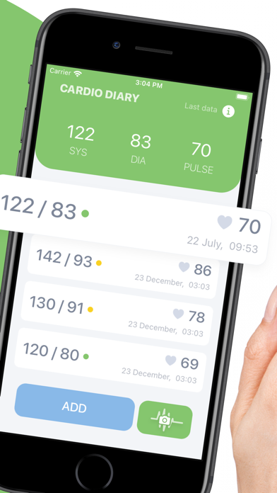 Blood Pressure App: Log Diary screenshot 2