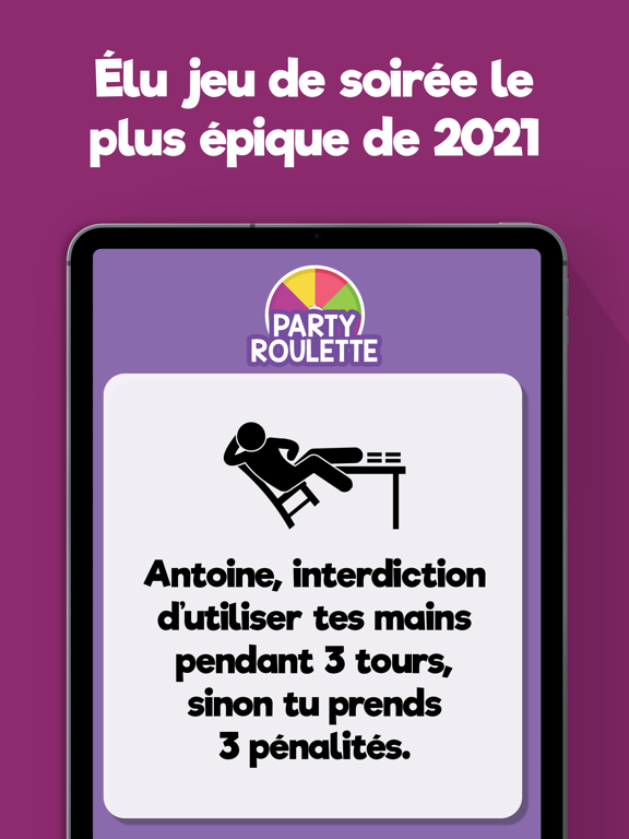 Party Roulette ! Jeu soirée Party Roulette ! Jeu soirée