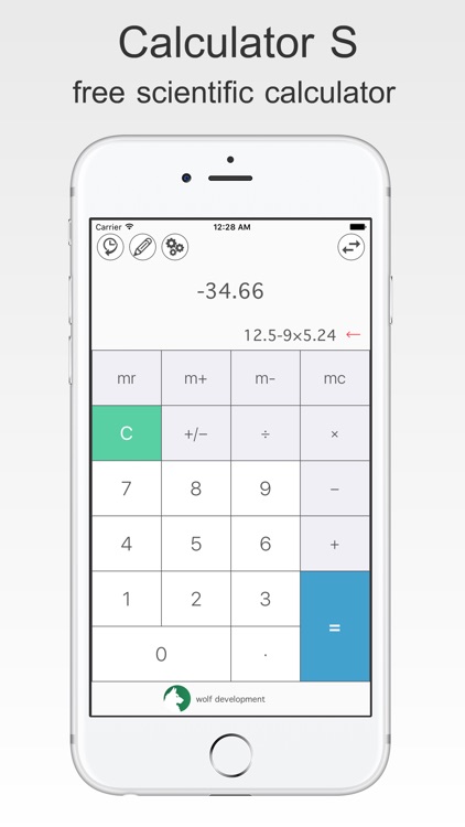 scientific Calculator S+ screenshot-0