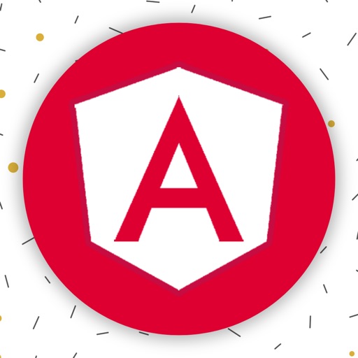 Learn Angular Coding Offline Icon