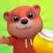 Join Bonik bear on a race to catch robber: avoid obstacles, use power-ups to clear the way, unlock new characters to return the honey from robbers