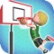Upgrade your basketball skills in training mode, compete with opponents in the court and be the top scorer of all time