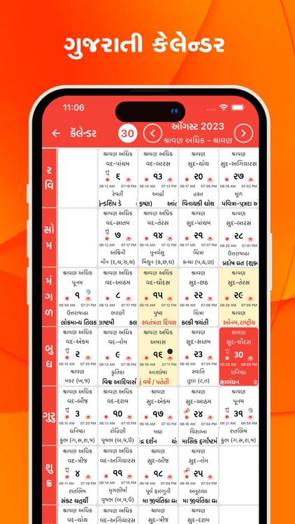 Gujarati Calendar Panchang By Ramesh Kataria