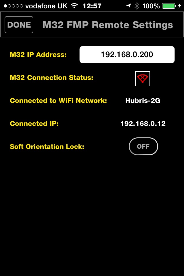 M32 FMP Remote screenshot 3