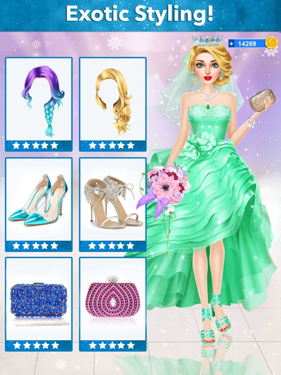 Frozen Princess Girl Spa Salon screenshot 2