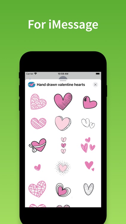 Heart & Love emoji stickers