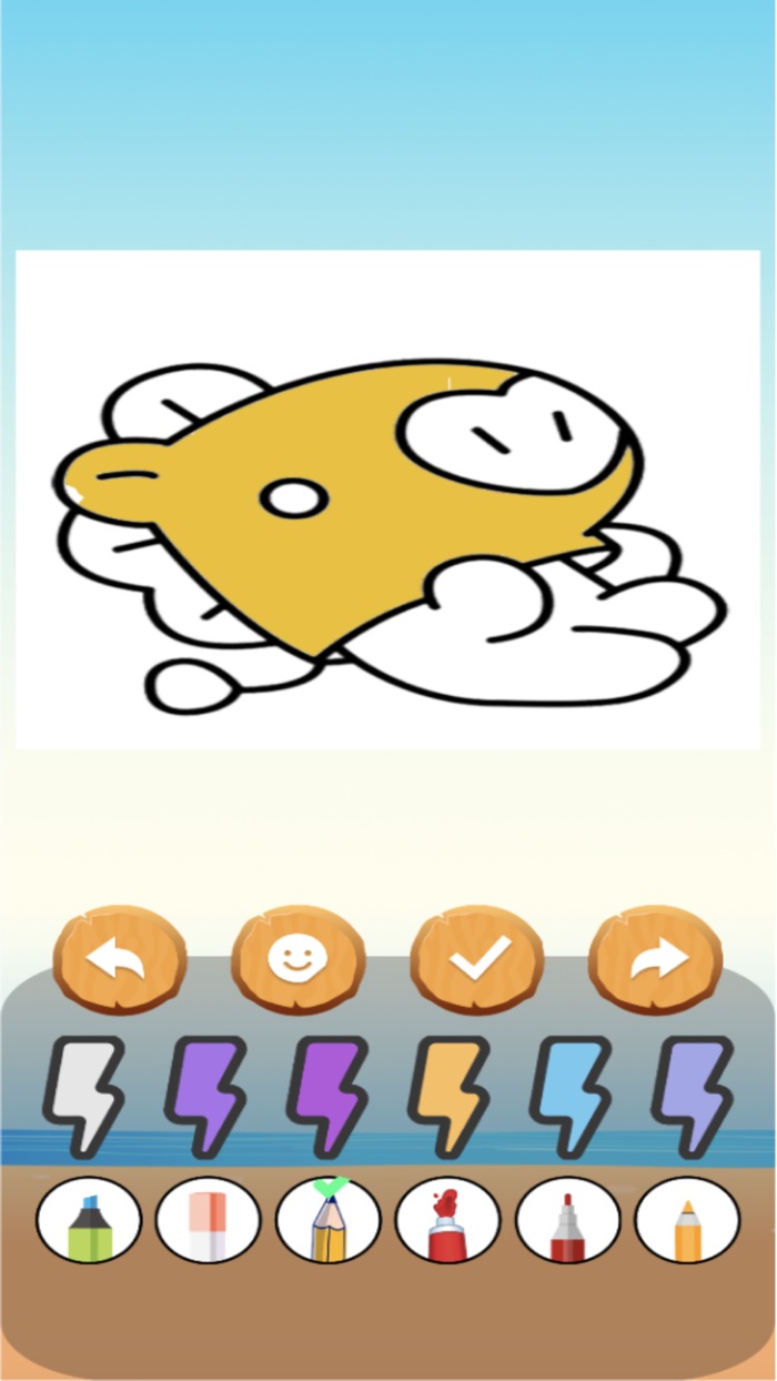 Piggy coloring Number Puzzle