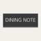 Try it with the help of the simple diet diary app, 'Dining Note