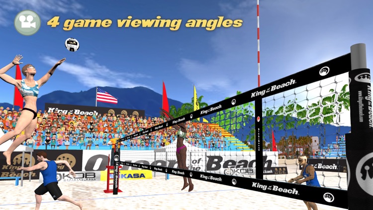 King of the Court Beach Volley screenshot-2