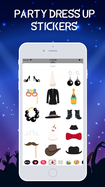 Party Dress Up Emojis