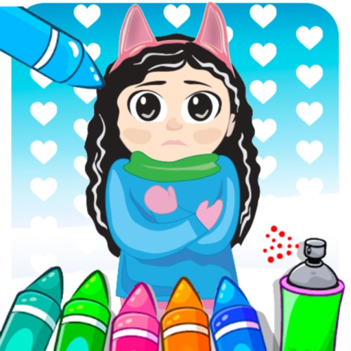 Baby Dollhouse Doodle Book iOS App