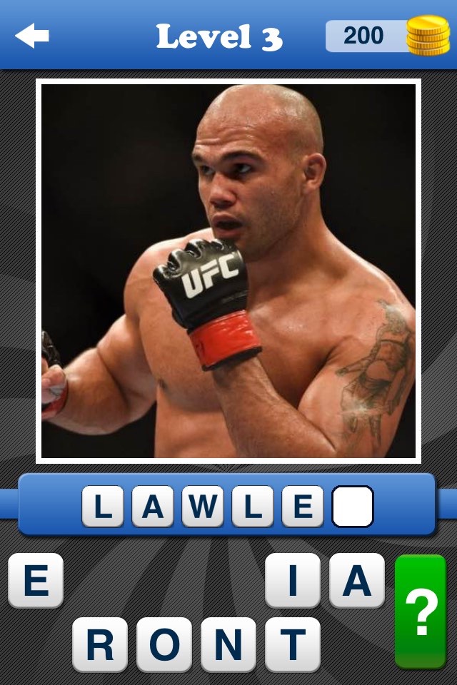 Guess the Fighter MMA UFC Quiz screenshot 3