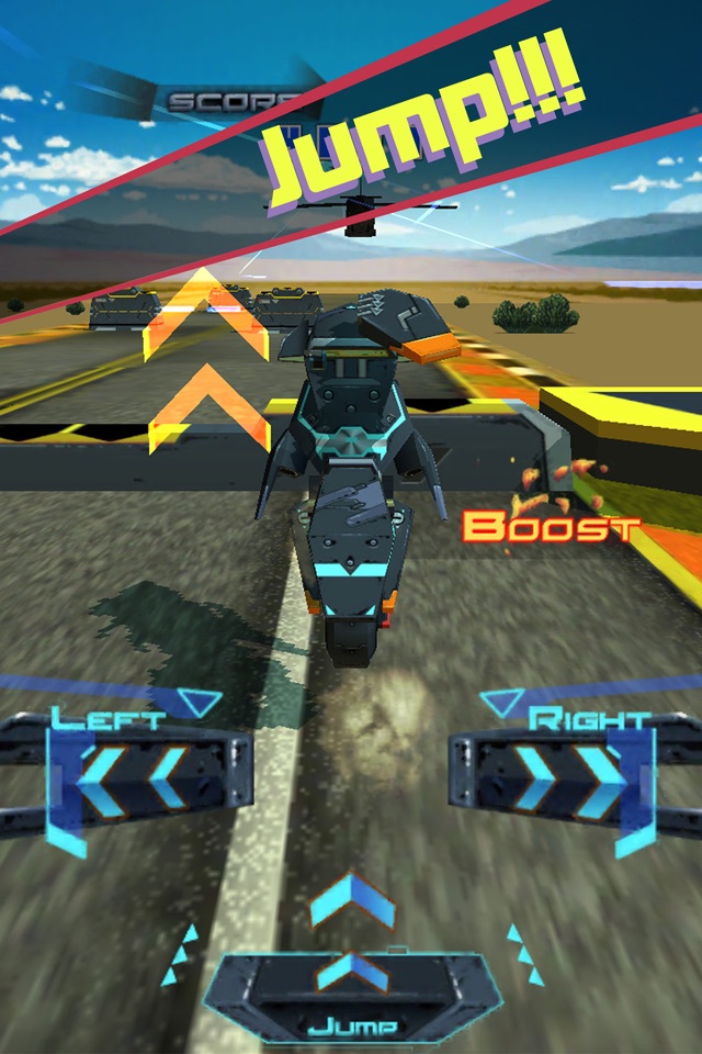 Cyber Bike Race screenshot 3