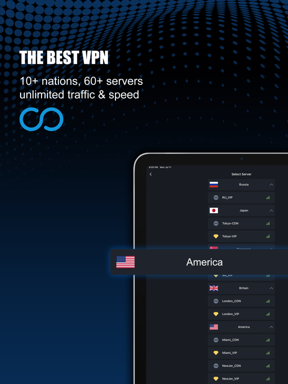 AirFalconVPN : Unlimited Proxy screenshot 3