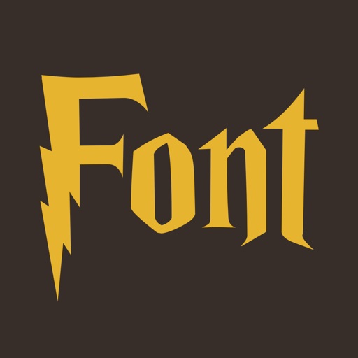 Fonts for Harry Potter theme iOS App