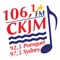 Écoutes la radio CKJM FM 106