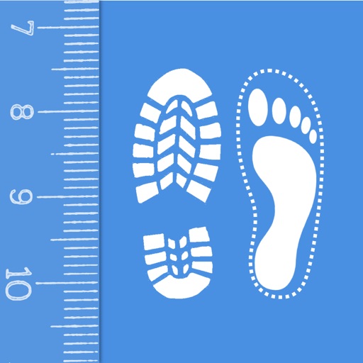Shoe Size Meter - feet length iOS App